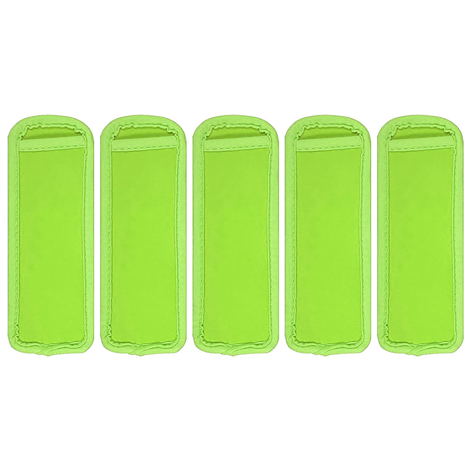 Jolincc Large Reusable Popsicle Bags - Freeze Proof Ice Pop Sleeves for Kids, Travel Bottle Storage Set - Perfect for School Lunches, Picnics & Summer Treats