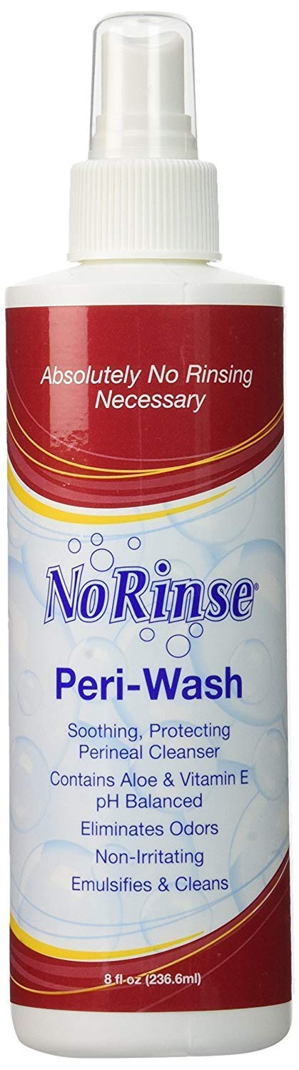 No-Rinse Peri-Wash - Gentle Intimate Cleanser for Postpartum & Menstrual Care | pH Balanced, Alcohol-Free Feminine Hygiene Solution for Comfort & Freshness | Ideal for Travel, Hospital Stay & Daily Use