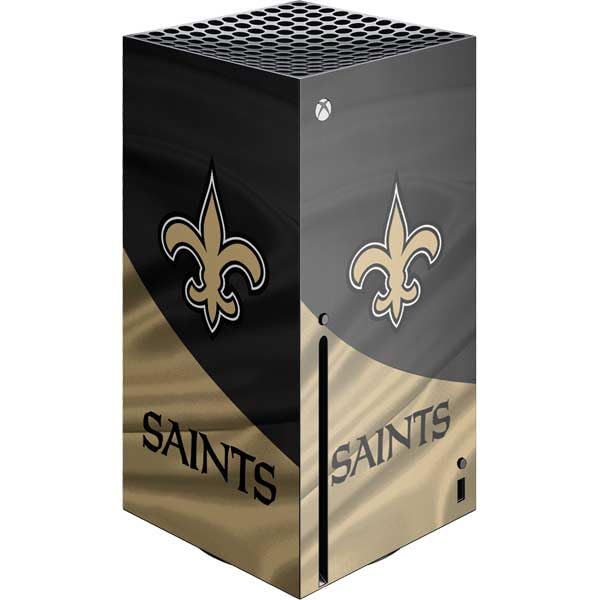 Officially Licensed NFL New Orleans Saints Gaming Skin for Xbox Series X Console - Custom Decal Wrap for Enhanced Protection & Team Spirit | Perfect for Gamers & Football Fans
