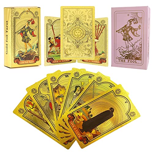 Golden Pvc Tarot