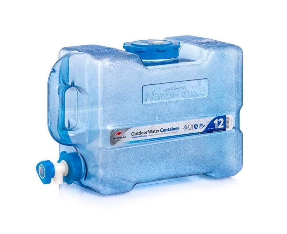 Portable Water Storage Container with Tap - 5 Gallon Outdoor Water Tank with Faucet, Thick Plastic Water Carrier for Camping, Hiking, Hunting, Road Trips & Emergency Preparedness - Ideal for Home, Car and Outdoor Adventures