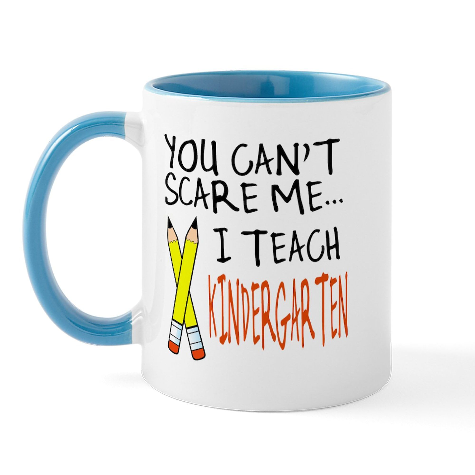 Kindergarten Teacher Coffee Mug - 11 oz (325 ml) Ceramic Cup with Handle - Perfect Gift for Teachers, Educators & School Staff - Ideal for Classroom, Office or Home Use