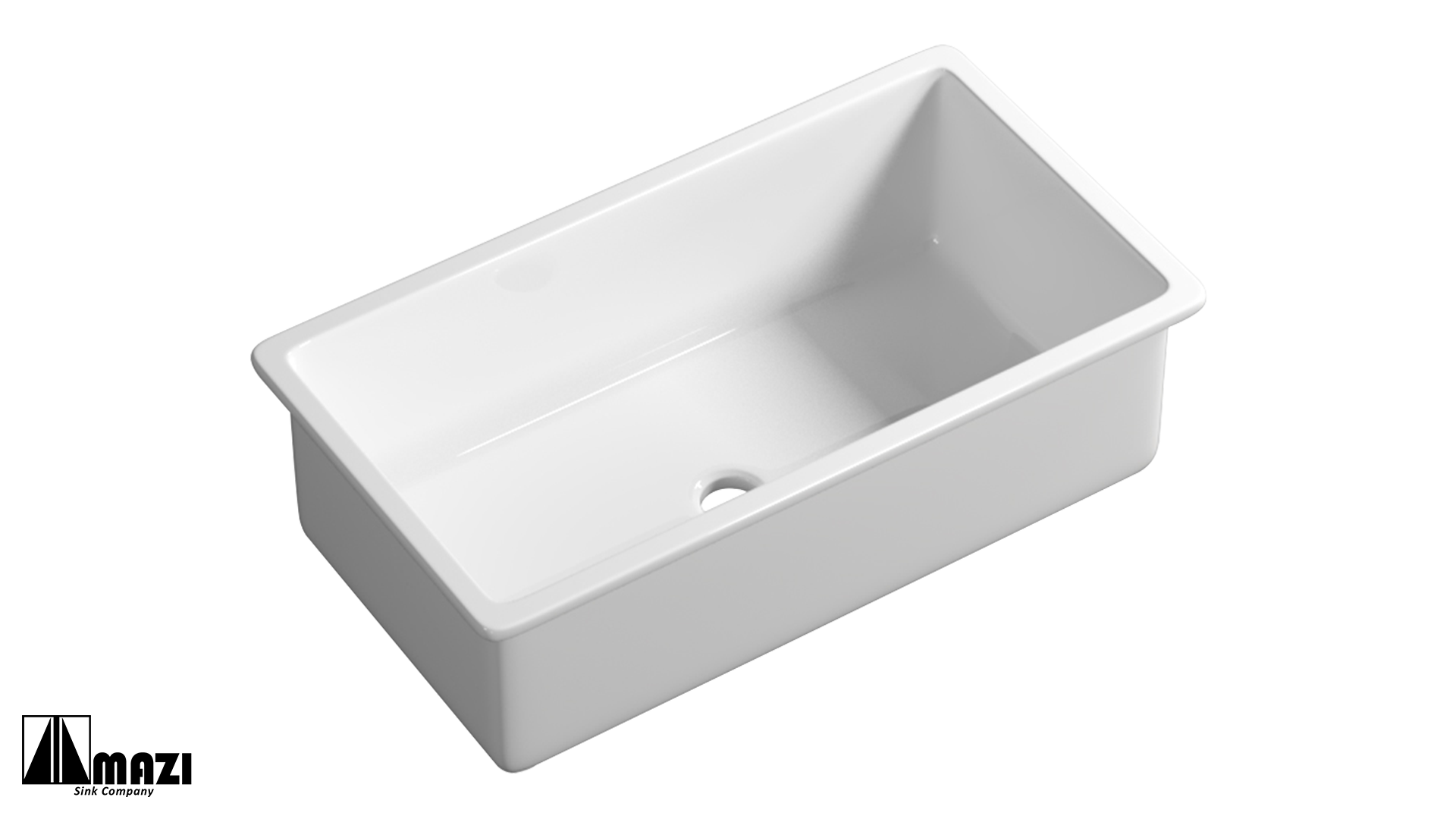 Premium 30x18 Inch Ceramic Undermount Kitchen Sink - Durable Farmhouse Apron Front Design for Modern Homes | Perfect for Food Prep, Dishwashing & Busy Kitchens