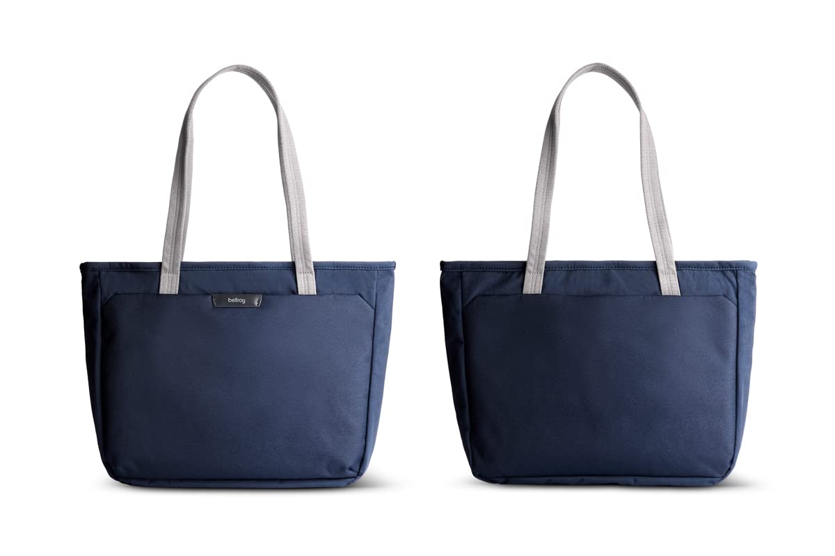 Bellroy Tokyo Tote Compact - Stylish 12L Laptop Tote Bag for Women & Men - Navy Blue Work & Travel Bag - Perfect for Office, Commute & Weekend Getaways