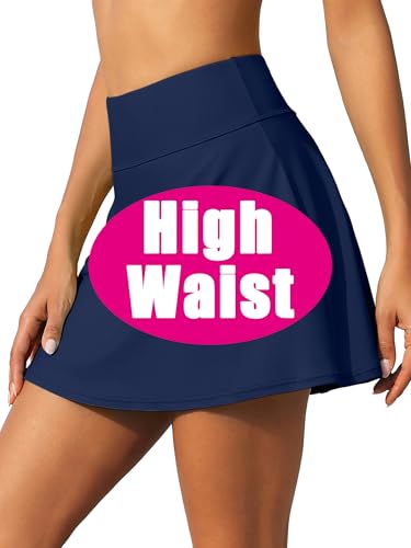 High Waist Navy Blue