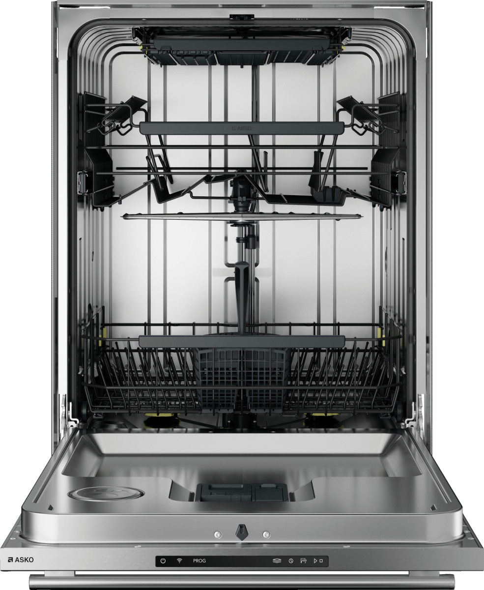 Asko DBI564IXXLS Built-In Dishwasher - 24 Inch Stainless Steel Energy Star Rated for Modern Kitchens | Perfect for Large Families & Entertaining Guests