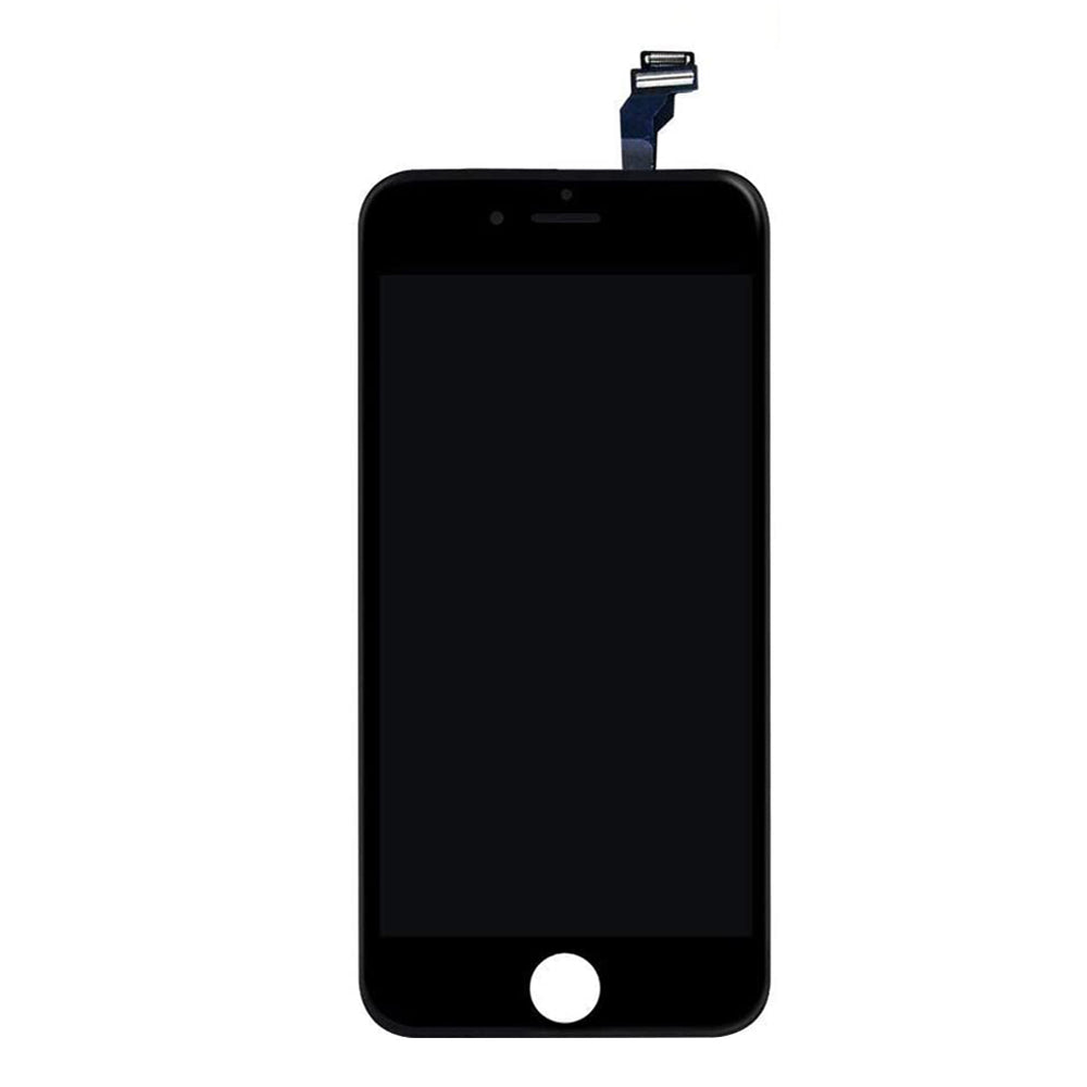 Premium iPhone 6 LCD Screen Replacement with Steel Plate - High Quality IQ7 Display (Black) | Perfect for DIY Phone Repair, Home Fixes & Professional Technicians