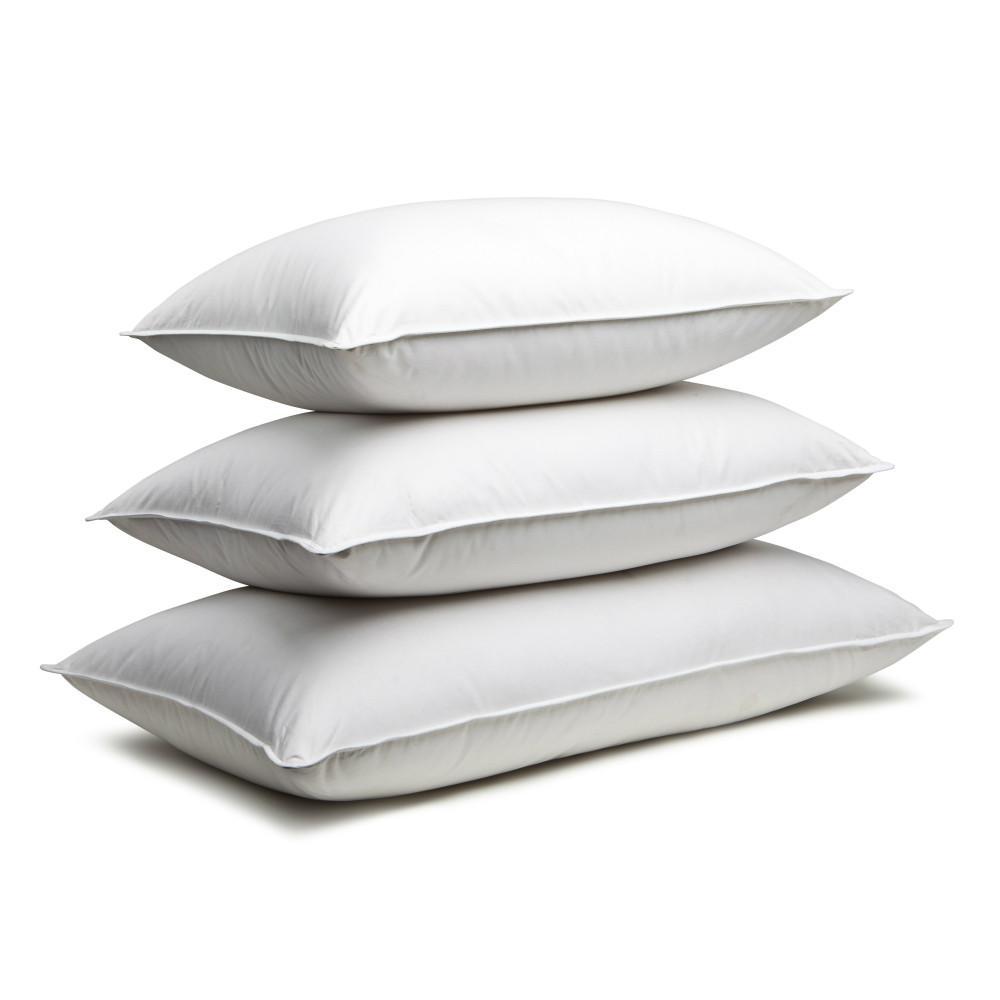 Down Perfect Sleeping Pillow - Ultra Soft & Supportive Memory Foam Pillow for Side, Back & Stomach Sleepers - Ideal for Neck Pain Relief & Better Sleep