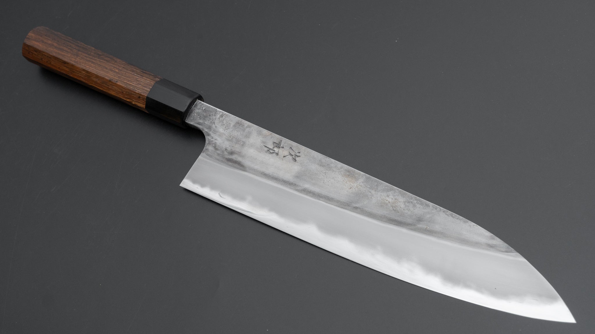 Jiro Tsuchime Wa Gyuto 240mm Japanese Chef Knife - Taihei Tagayasan Handle (#655) - Perfect for Sushi, Meat Cutting & Professional Kitchen Use