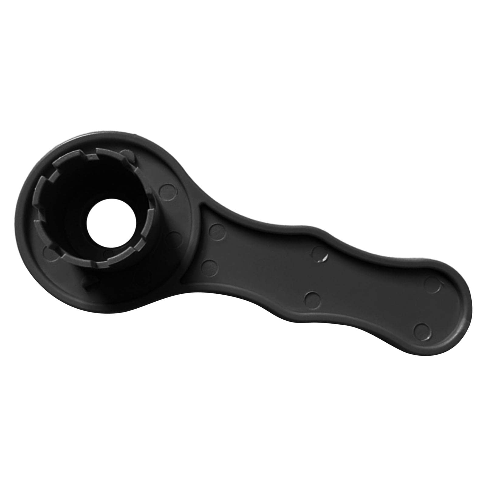 Fancyes 8-Section Screw Air Valve Wrench - 8 Groove Spanner Tool for Inflatable Boats, Rafts, Kayaks & Canoes - Black | Perfect for Water Sports, Camping & Emergency Repairs