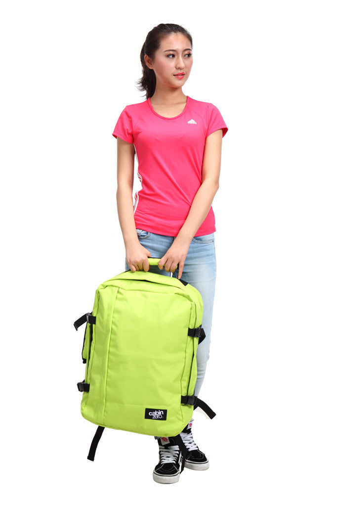 CabinZero Classic 44L Travel Backpack - Lightweight Carry-On Luggage for Men & Women | Perfect for Airplane, Weekend Trips & Outdoor Adventures