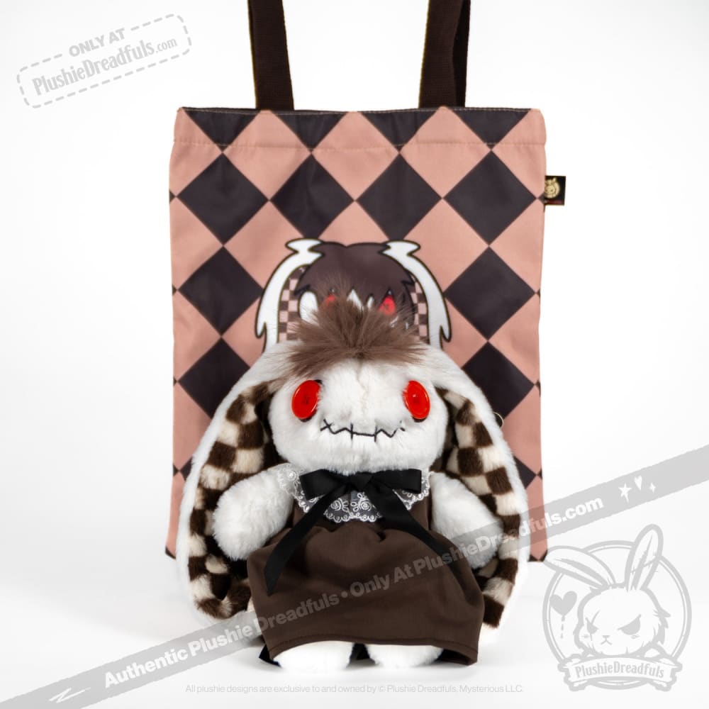 Plushie Dreadfuls Trichotillomania Rabbit - Soft Stuffed Animal Toy for Anxiety Relief & Mental Health Support | Perfect for Therapy, Comfort, and Emotional Healing
