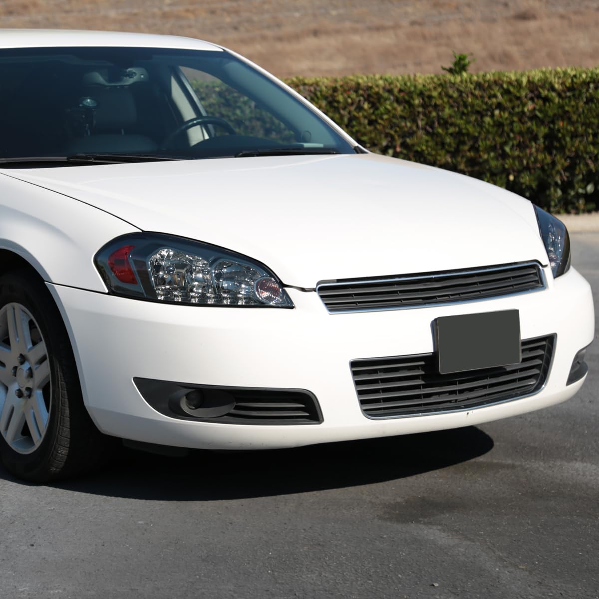 2006-2013 Car LED Strip Smoke Lens Tinted Headlights Pair - Upgrade Your Vehicle's Style & Visibility for Night Driving