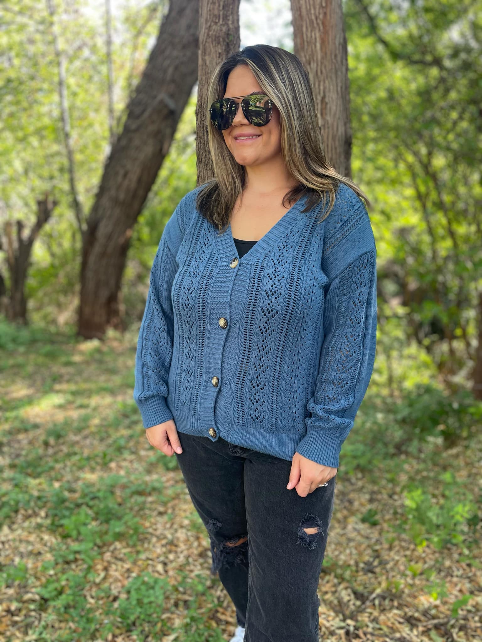 PREORDER: Austin Button Cardigan for Women - 4 Color Options (Beige, Black, Navy, Gray) | Cozy Fall & Winter Layering Piece for Office, Dates & Casual Outings
