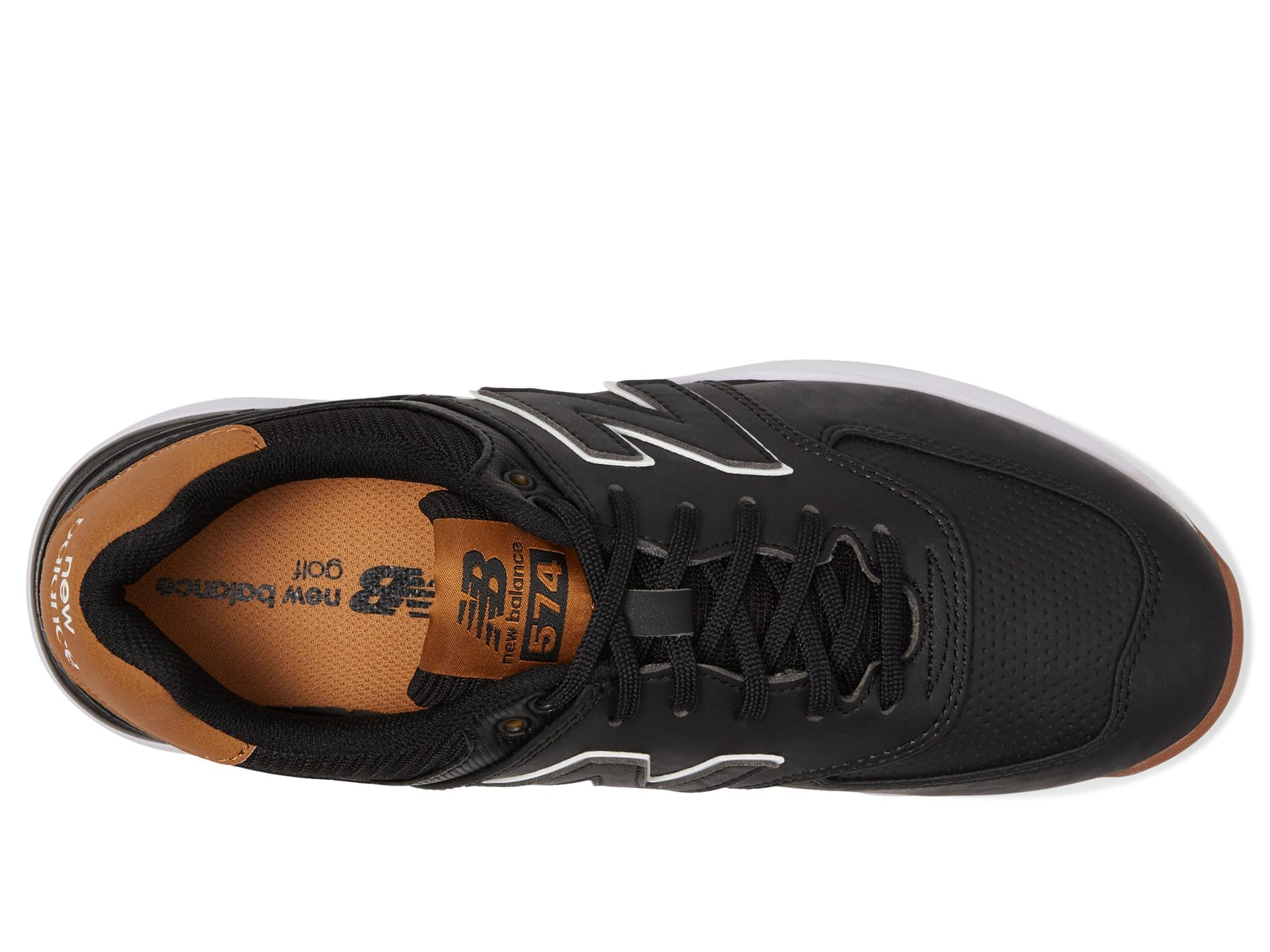 New Balance Men's 574 Greens Golf Shoes - Comfortable Walking & Running Sneakers for Men - Perfect for Golf Course, Casual Wear & Outdoor Activities