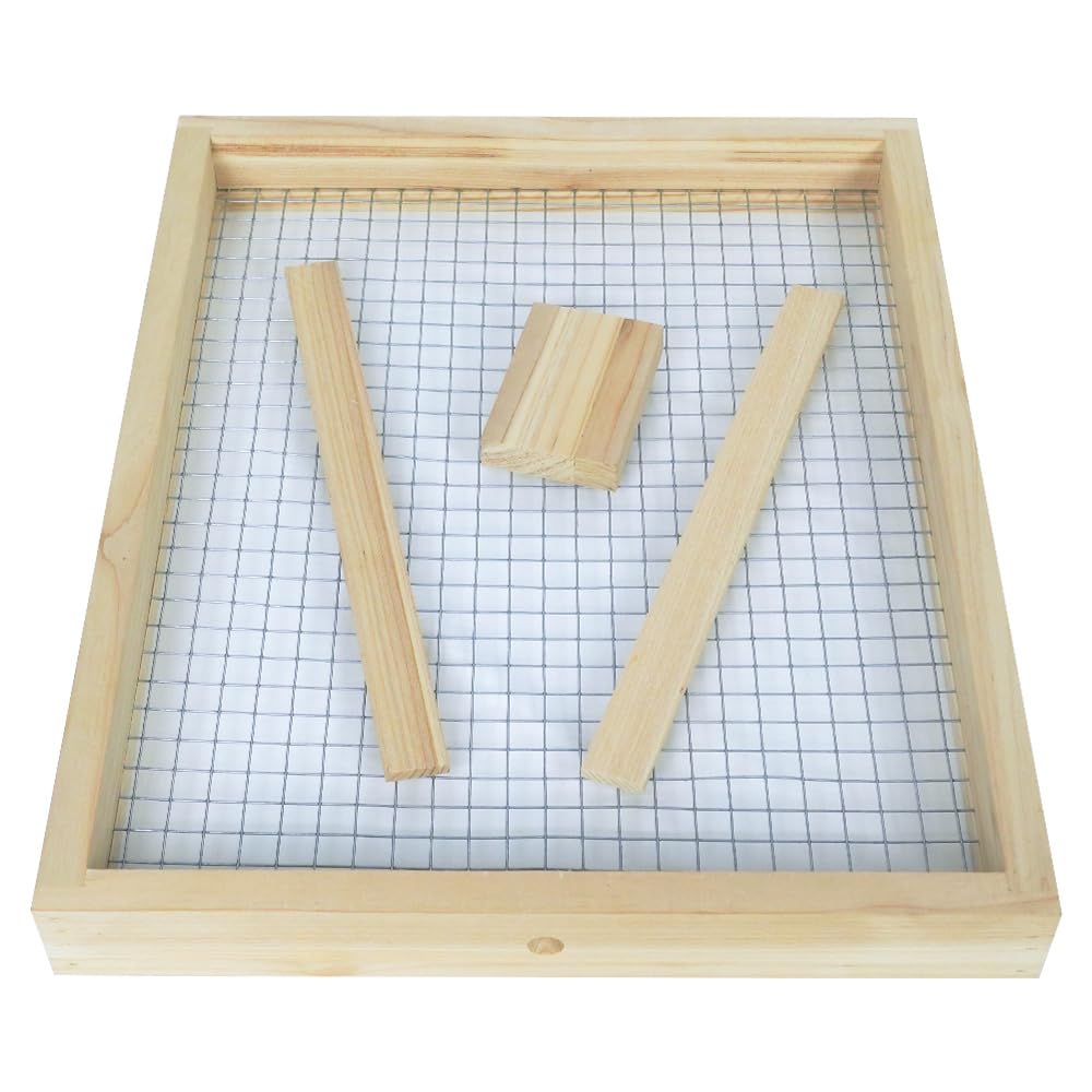 10 Frame Langstroth Bee Hive Candy Feeder - Pre-Assembled Winter Bee Food Board for Honey Bees | Ideal for Cold Weather Beekeeping & Colony Survival