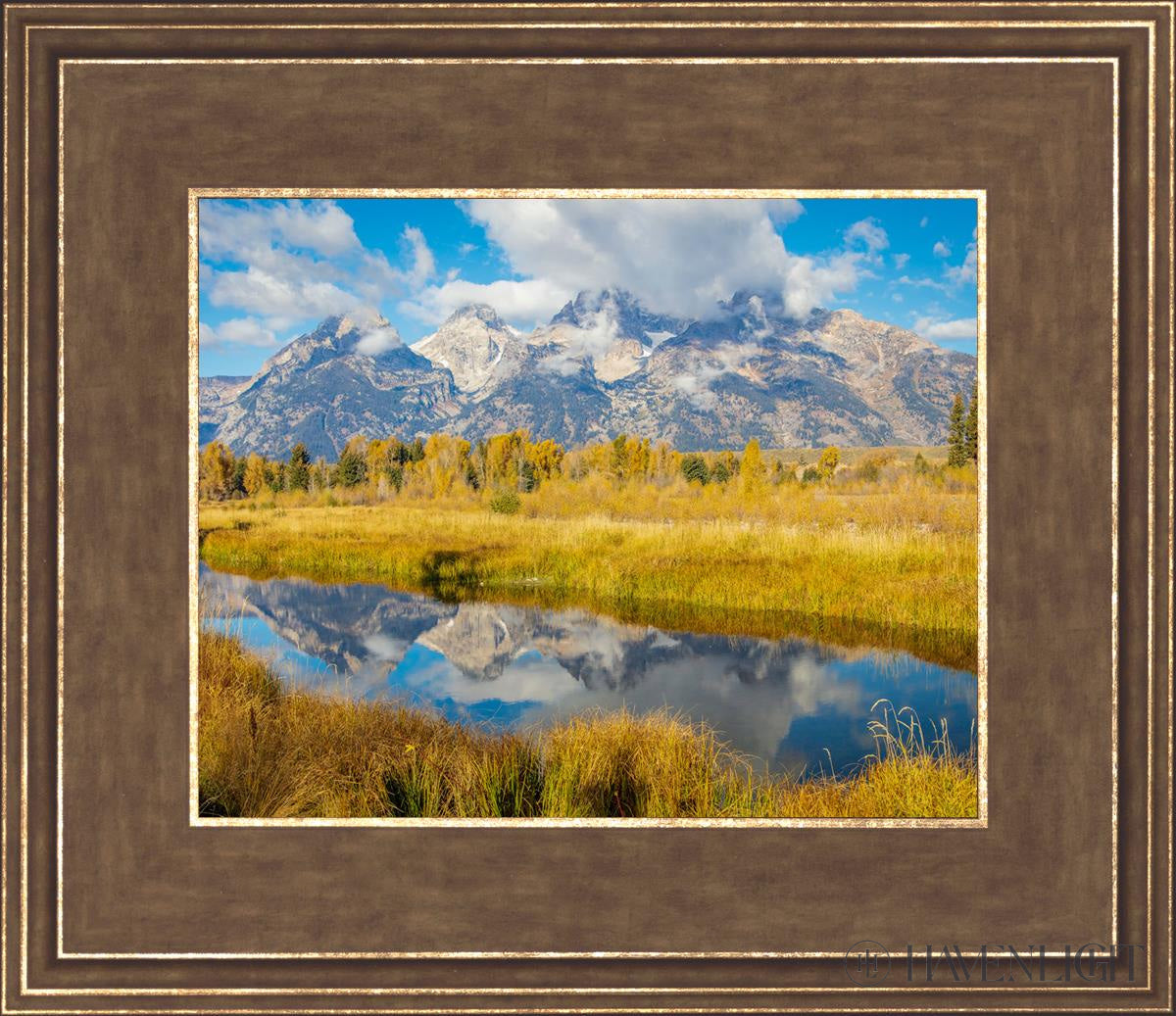 Autumn Splendor By Julie Kerr - Stunning Fall Landscape Art Print for Home & Office Decor | Perfect for Living Room, Bedroom Wall Art & Seasonal Gift