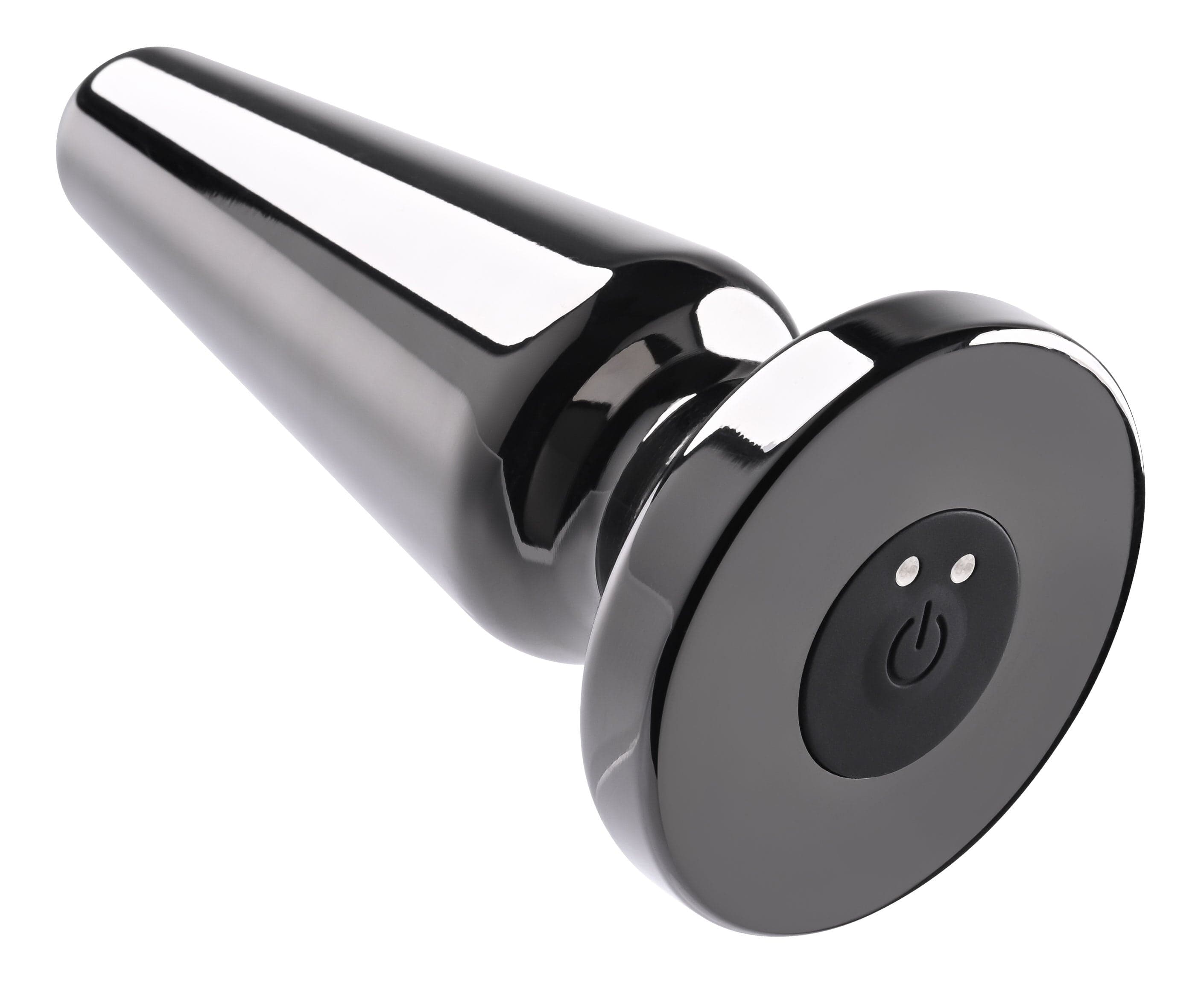 Premium Metal Vibrating Butt Plug with Strong Suction Cup - Remote Control Anal Toy for Couples Play & Solo Pleasure - Perfect for BDSM, Roleplay & Sensual Massage