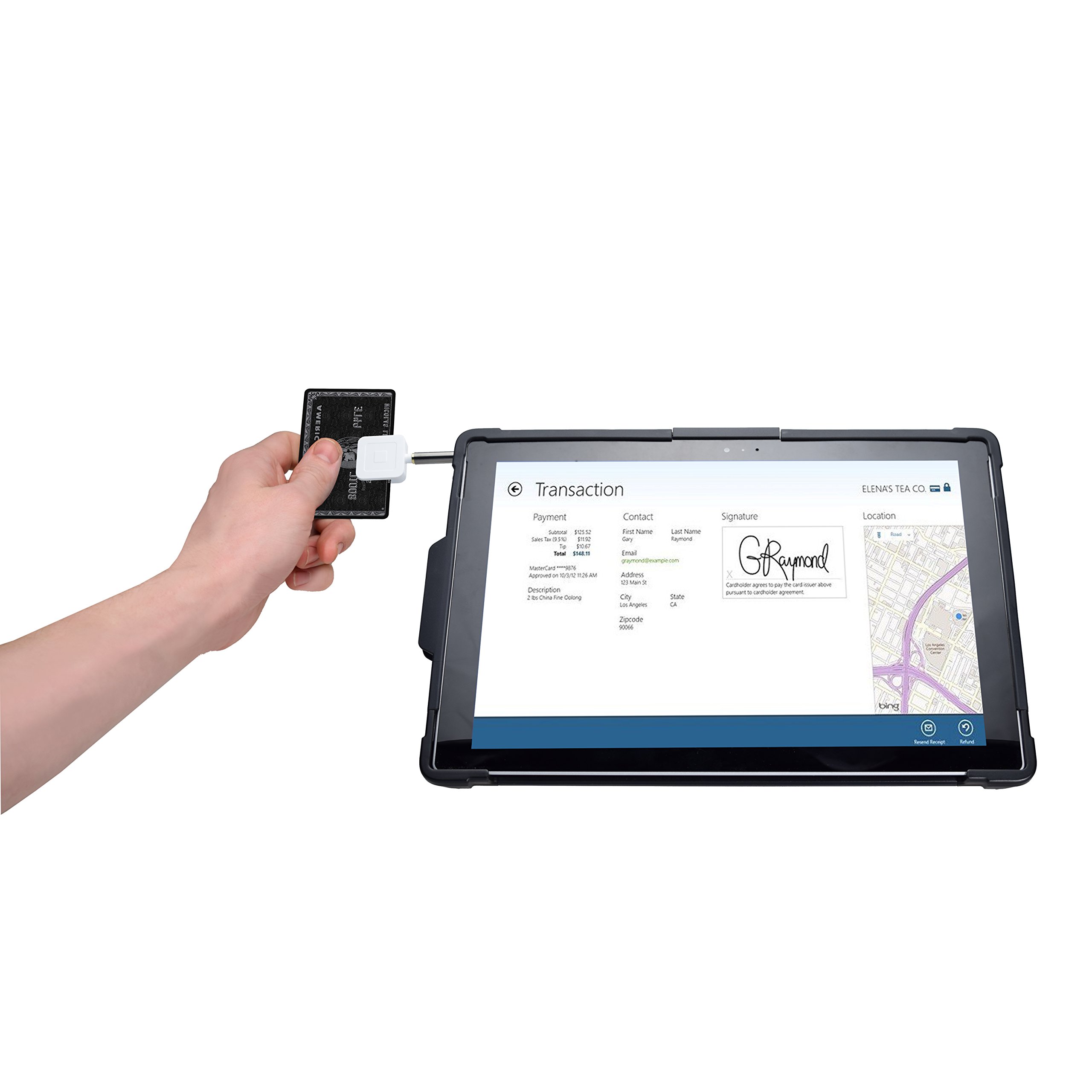 Microsoft Surface Pro Protective Case with Kickstand - Anti-Theft Security Cover with Built-in Folding Stand, Pen Holder & Lock Cable for Surface Pro 4/6/7/8/X - Perfect for Work, Travel & School Use (PAD-SCCKS)