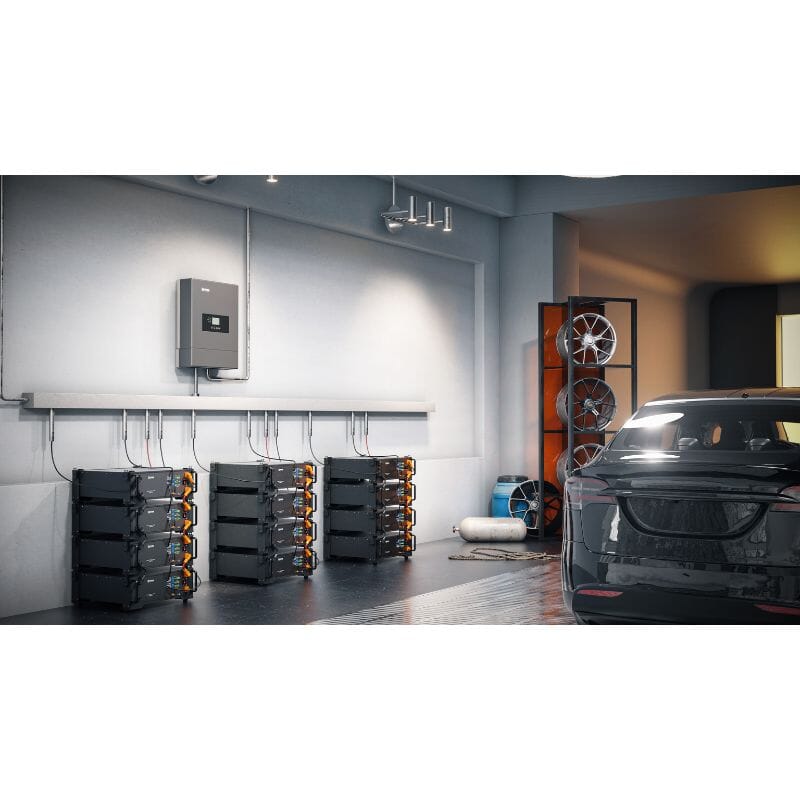 eBRICK Series 5.12kWh Stackable Lithium Battery Module - 10 Year Warranty | Solar Energy Storage, Off-Grid Power Backup, Home & RV Use