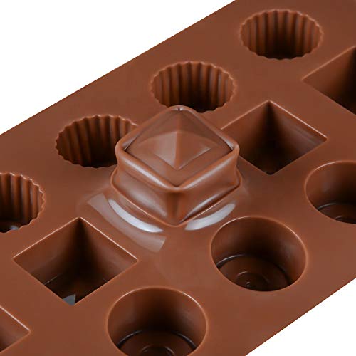 Premium Silicone Chocolate Mold for 3D Truffles - Mini Candy & Jelly Molds for Baking, DIY Desserts - Non-Stick Flexible Cake Decorating Tool for Home Chefs & Party Treats