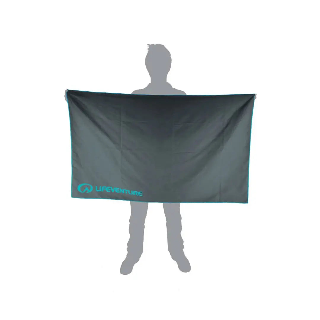 Lifeventure SoftFibre Recycled Travel Towels - Extra Large, Quick Dry & Eco-Friendly - Perfect for Camping, Hiking, Beach & Gym