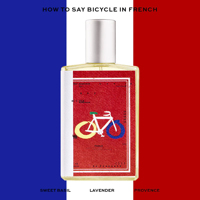 Imaginary Authors HOW TO SAY BICYCLE IN FRENCH - Unique Perfume for Special Occasions & Romantic Evenings