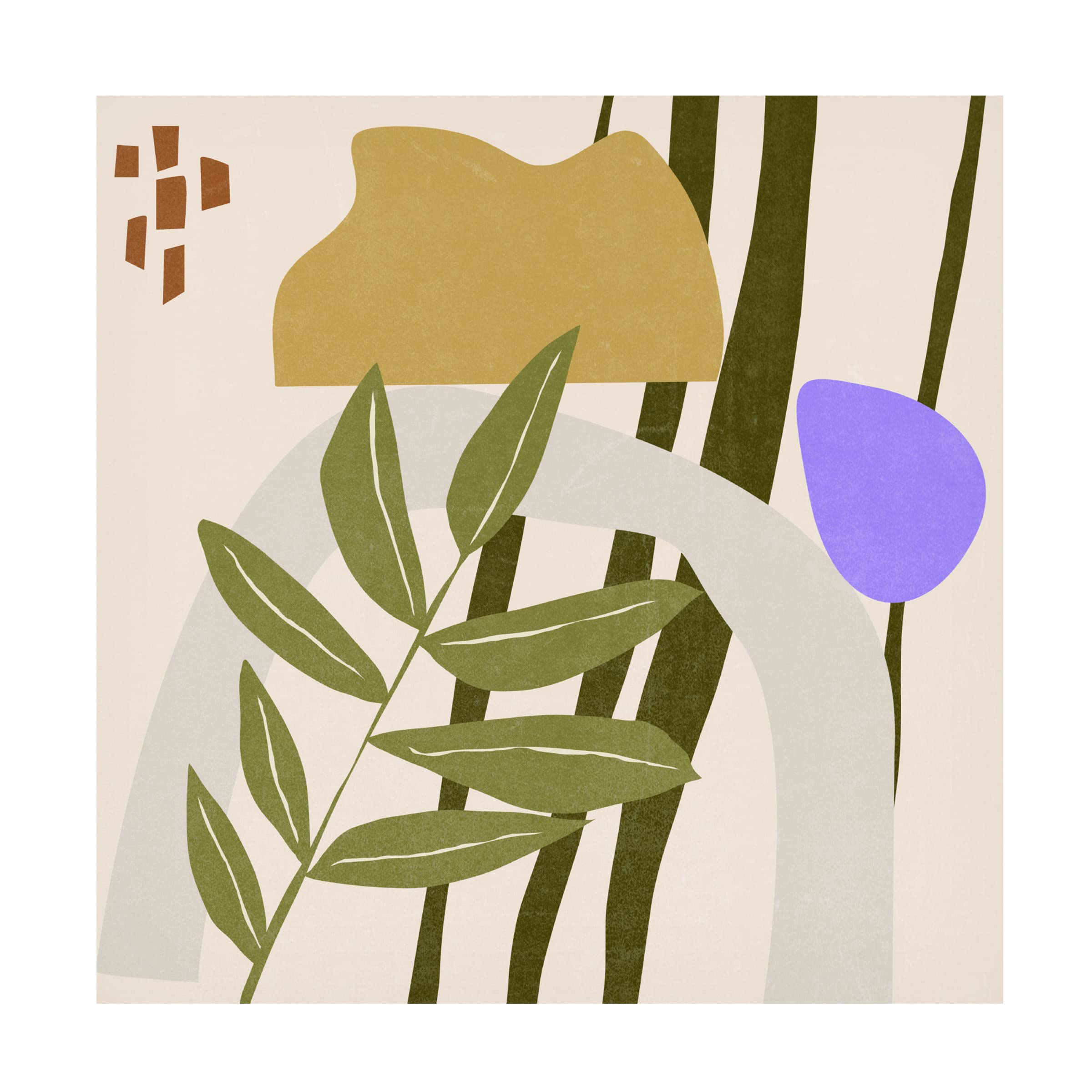 Trademark Fine Art 'Far Away Place IV' Canvas Wall Art by Melissa Wang - Perfect for Living Room, Bedroom & Office Decor