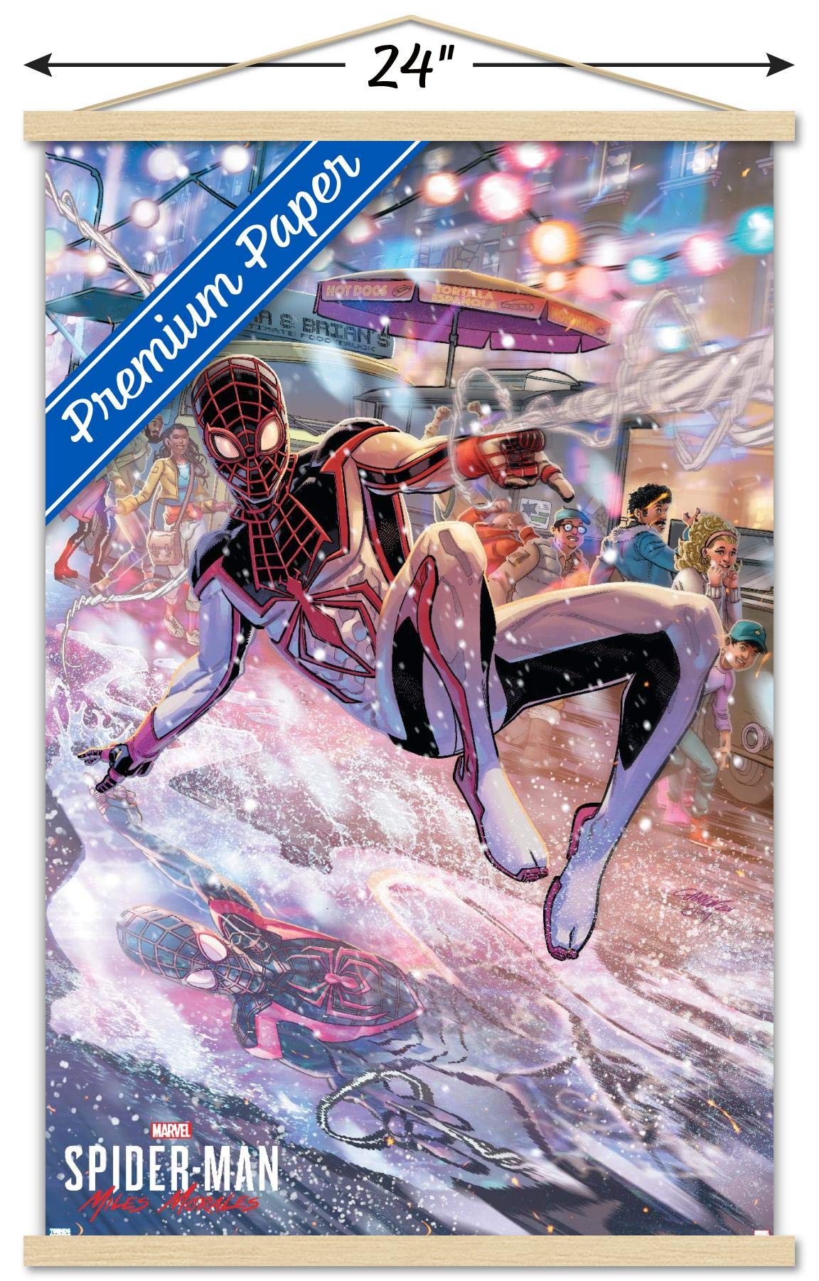 Marvel Spider-Man: Miles Morales Wall Poster by Javier Garron - 22.375