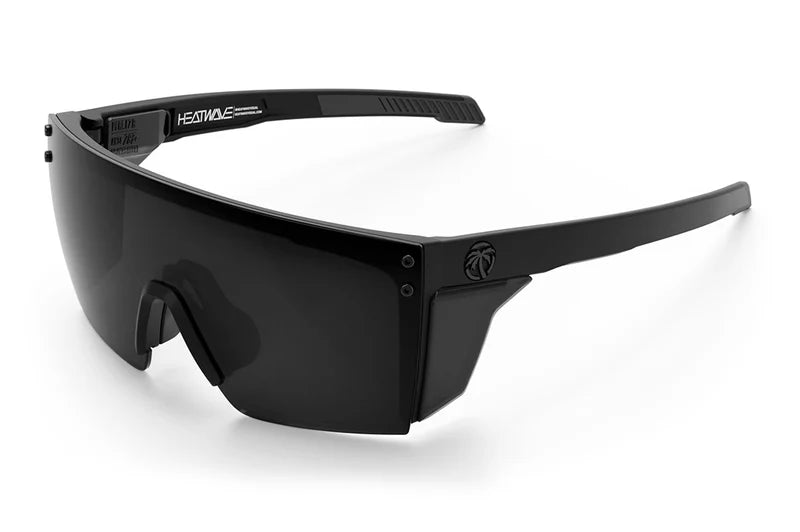 Performance Lazerface Matte Black Sunglasses with Polarized Lenses - UV Protection for Driving, Running & Outdoor Activities