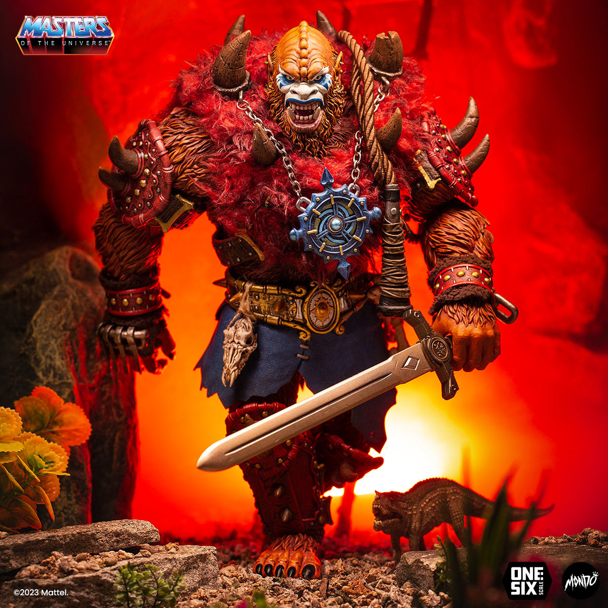 Masters of the Universe Beast Man 1/6 Scale Collectible Action Figure - Timed Limited Edition - Perfect for Display, Gifts, and He-Man Fans Collection