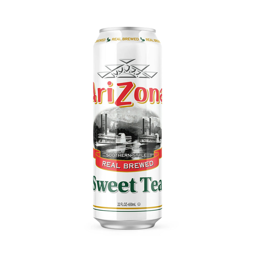 AriZona Sweet Tea Iced Tea Drink | 22oz Cans (Pack of 12) | Refreshing Beverage for Parties, BBQs & Summer Gatherings
