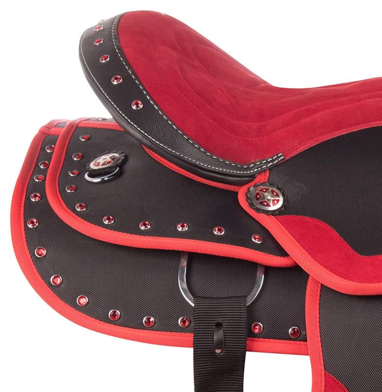 Premium Synthetic Western Horse Saddle 14