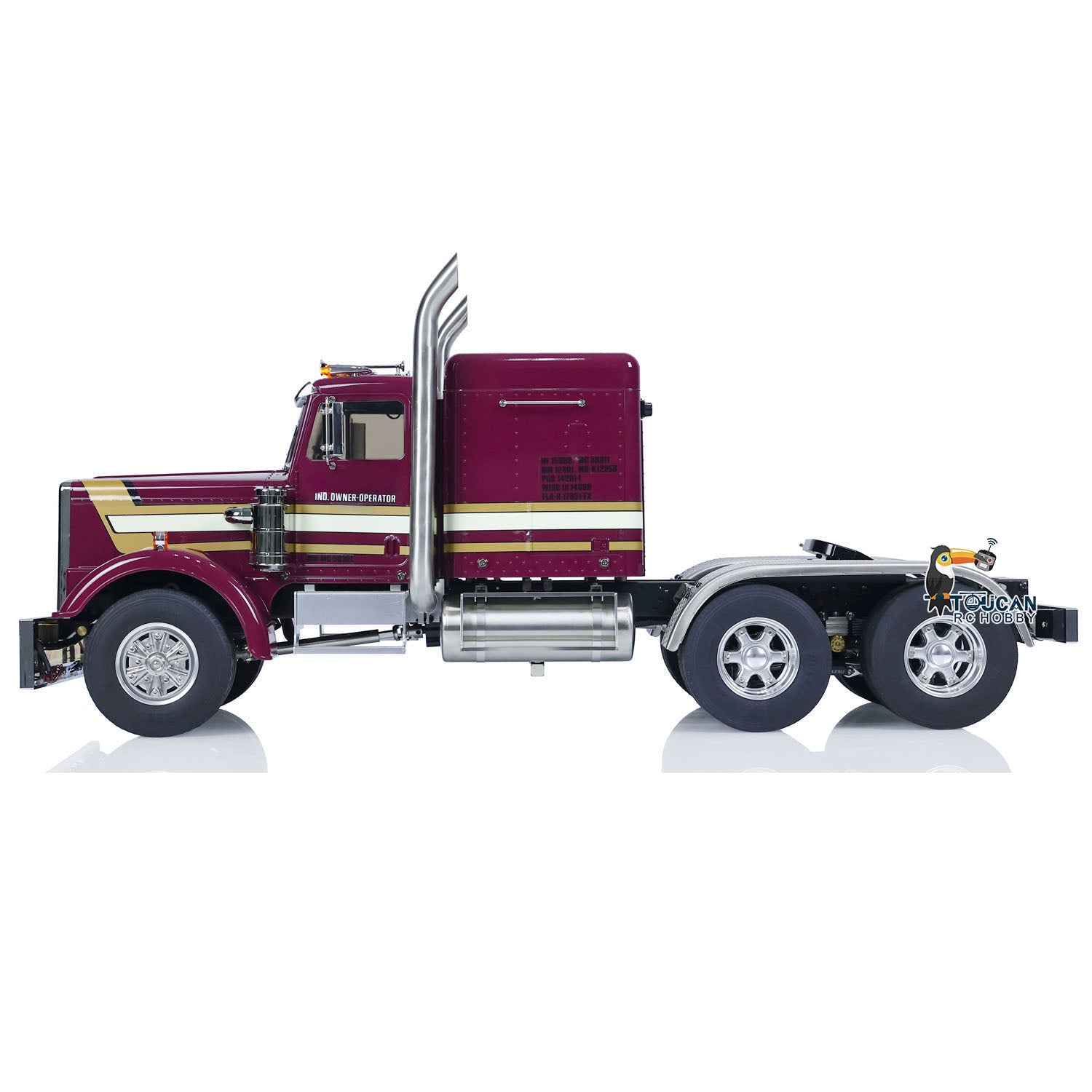 Tamiya 1/14 Scale 6x6 RC Tractor Truck RTR - Metal Chassis Remote Control Construction Vehicle with Sound & Light Effects | Electric Hobby Model for Adults & Kids | Perfect for Off-Road Play, Construction Site Simulation, and RC Car Racing