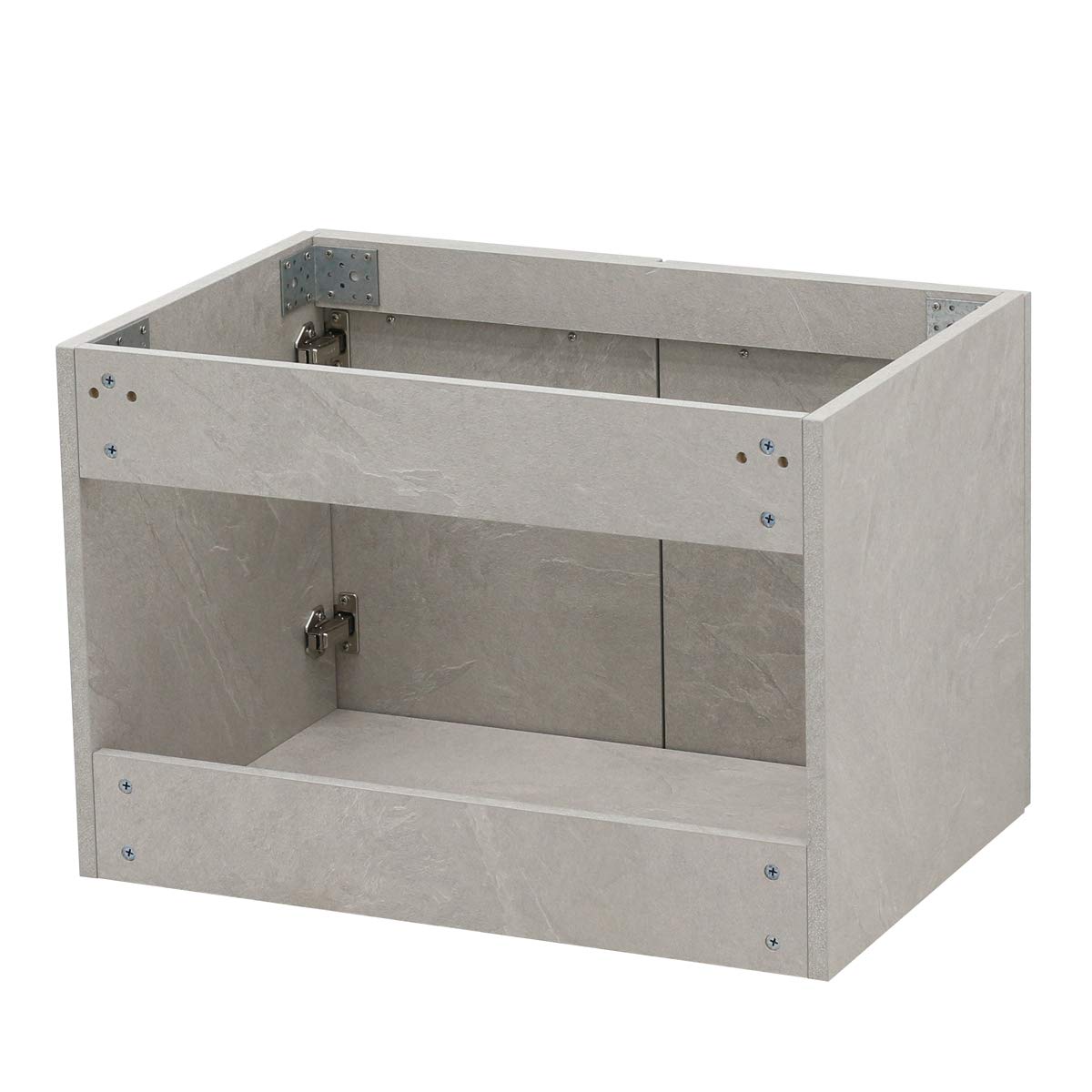 Wall Mount Floating Bathroom Vanity Sink Set - 35.25
