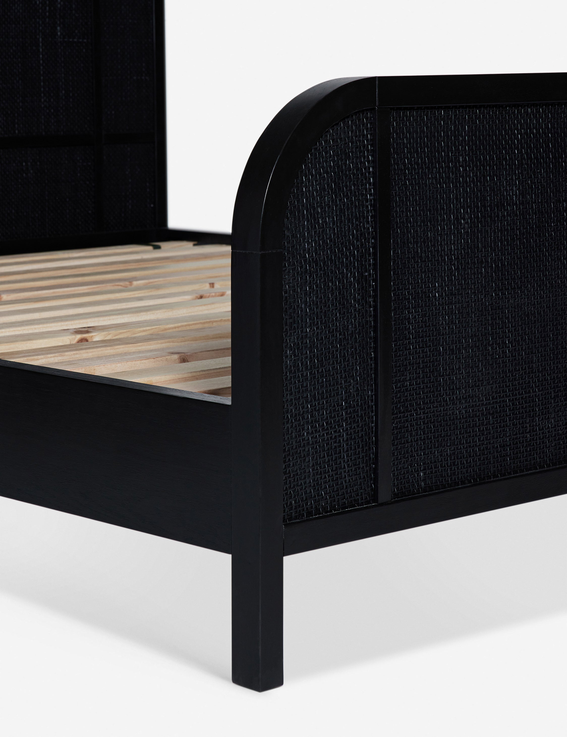 Brooke Platform Bed Frame - Modern Minimalist Wooden Bed with Storage - Perfect for Small Spaces, Apartments & Bedrooms