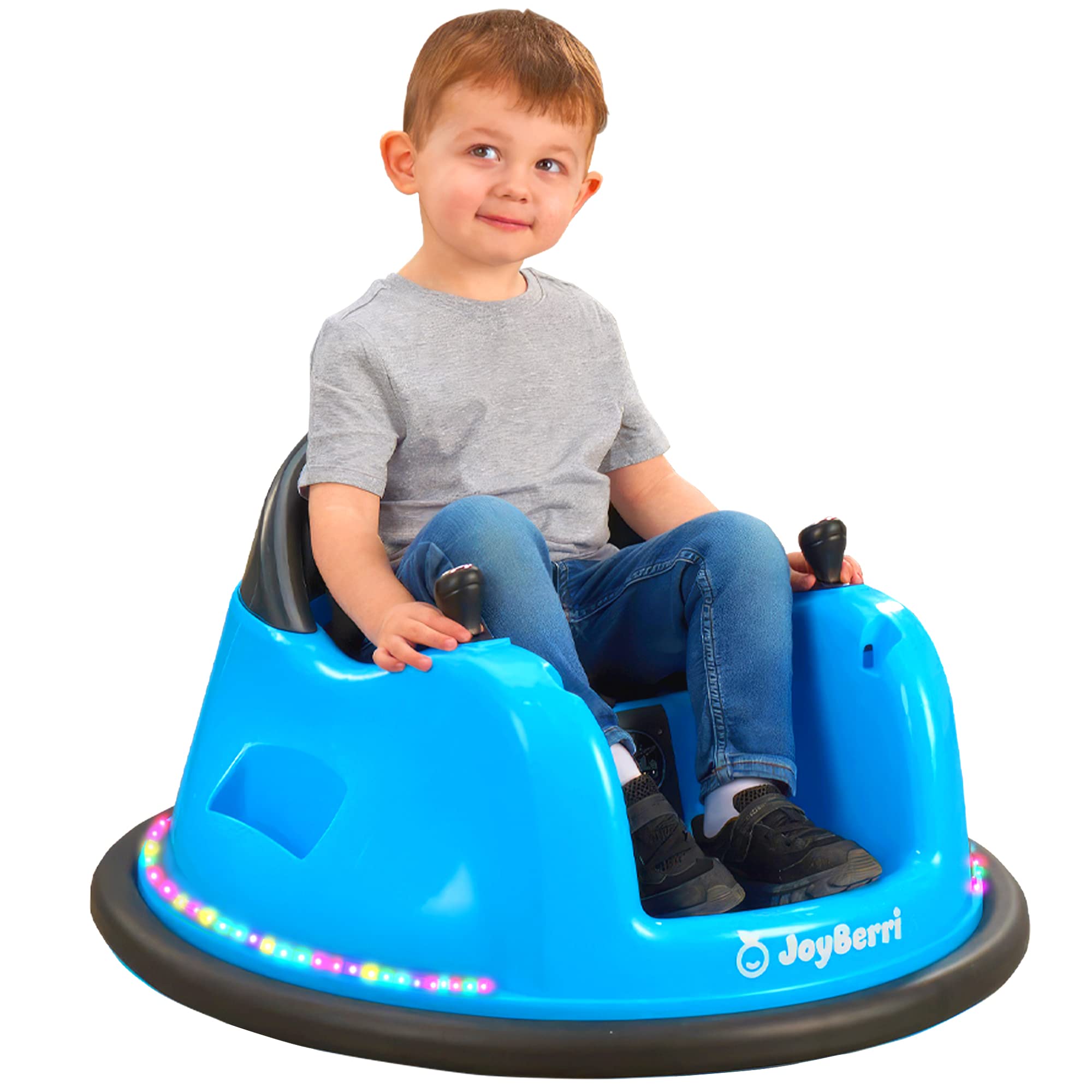 **6V Electric Bumper Car for Toddlers Ages 1.5-4 Years – 3 Speed Adjustable, LED Lights, 360° Spin, Bluetooth & Remote Control – Certified Safe Ride-On Toy for Kids – Perfect for Indoor Playrooms, Birthday Gifts & Outdoor Fun**