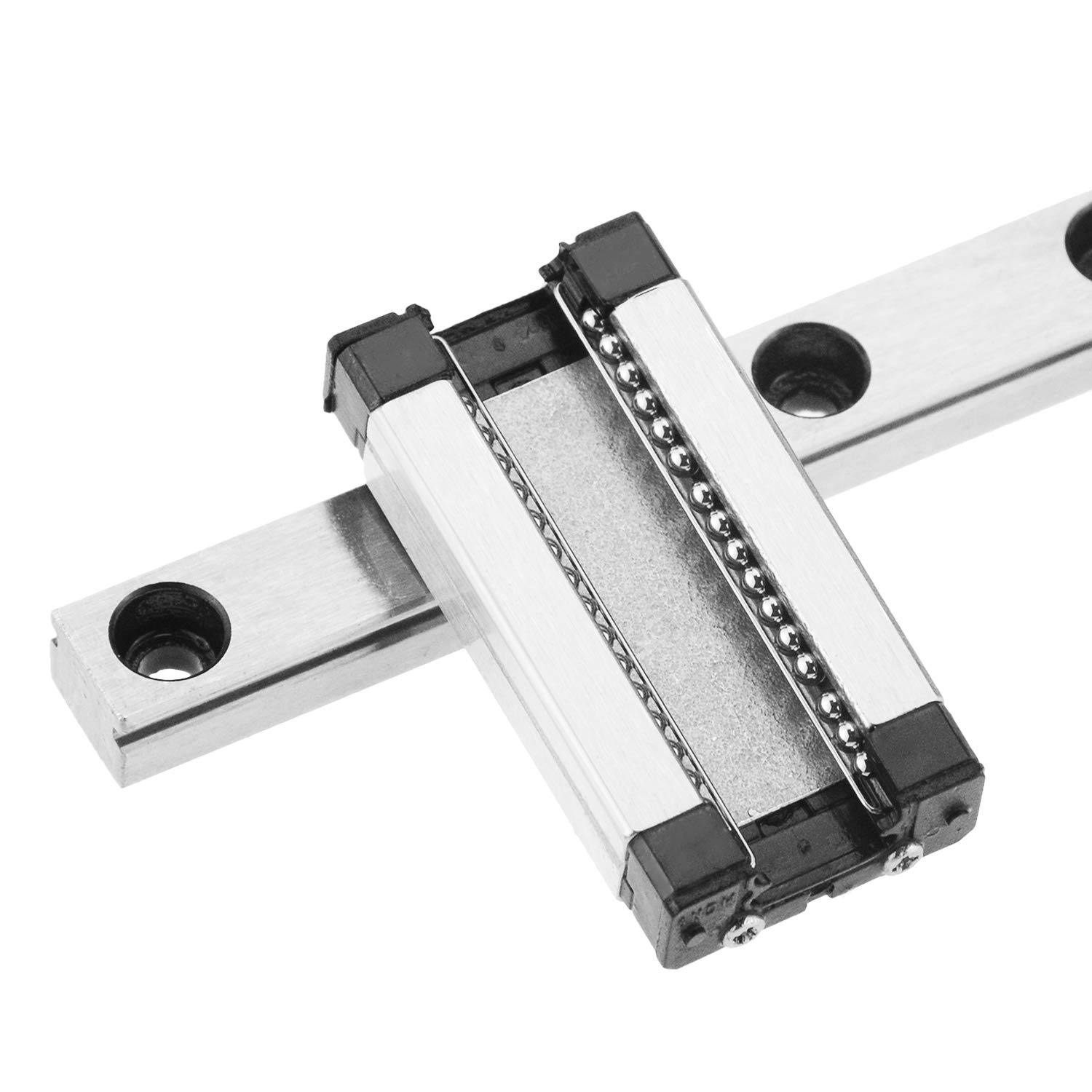 MGN9 Linear Rail Guide 350mm with MGN9H Carriage Block - High Precision Linear Motion Rail for 3D Printers, CNC Machines, Laser Cutters & DIY Projects | Perfect for X/Y Axis Upgrade & Industrial Automation