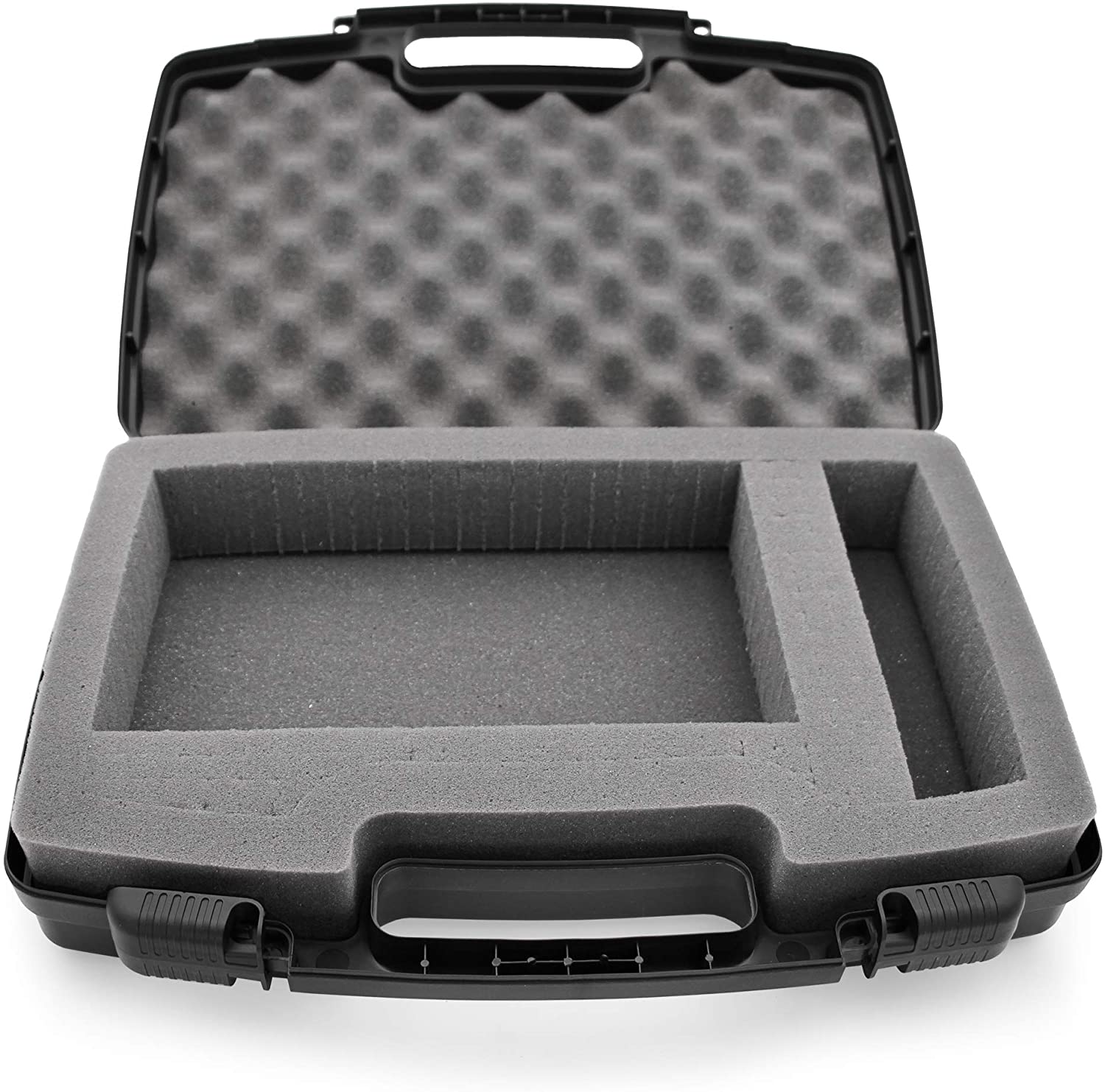 CASEMATIX Hard Travel Case for HP Sprocket Studio Photo Printer & Accessories - Custom Foam Insert - Durable Protective Shell - Perfect for Travel, Storage & Photo Studio Use