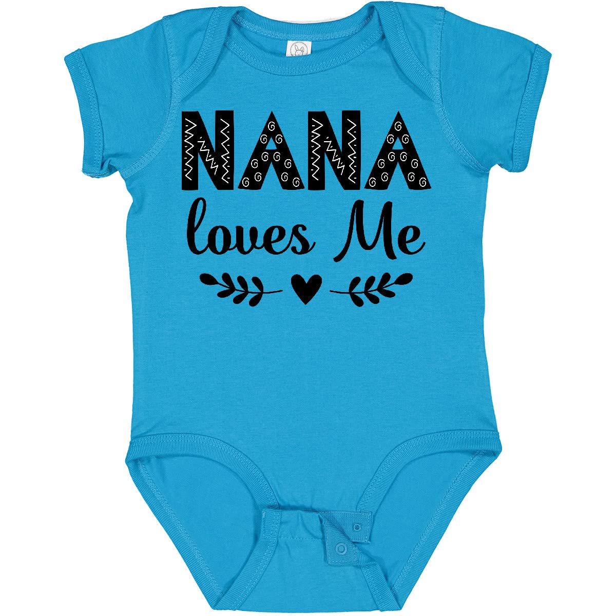 Inktastic Nana Baby Girl Clothes - Cute Baby Bodysuit for Newborns & Infants | Soft Cotton Onesie for Playtime, Photo Shoots & Family Outings