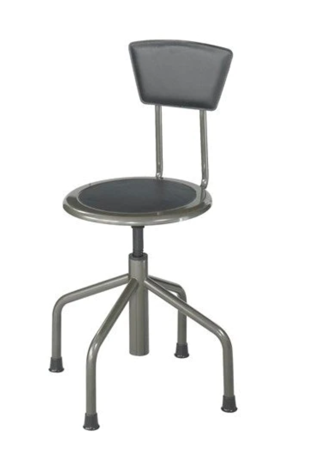 Safco 6668 Diesel Low Base Education Stool with Back - Adjustable School & Office Chair for Classrooms, Libraries & Study Areas