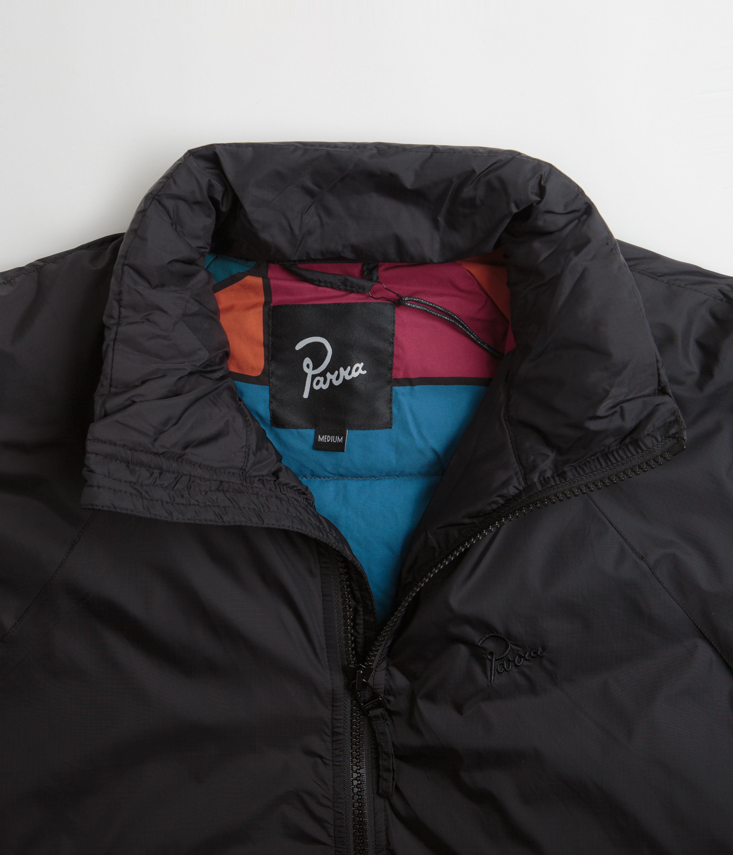 Parra Canyons All Over Jacket - Black | Waterproof Windbreaker for Hiking & Outdoor Adventures