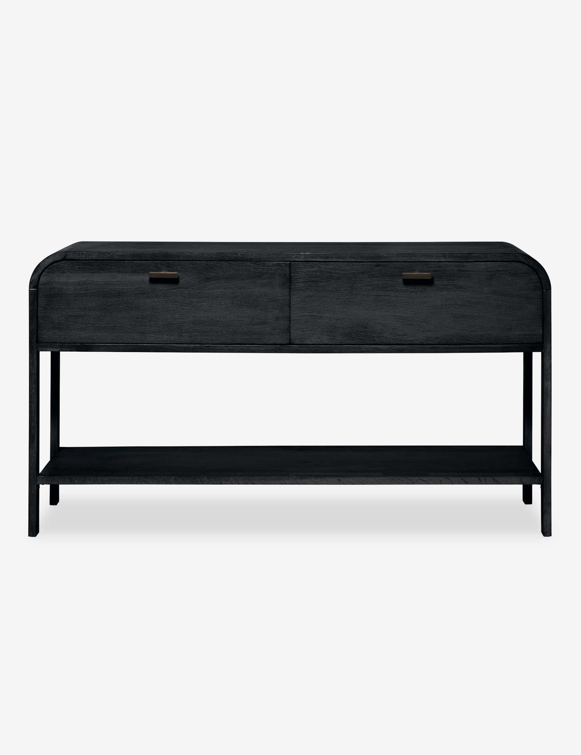 Modern Brooke Console Table - Entryway Sofa Table with Storage Shelf - Perfect for Hallway, Living Room & Bedroom Decor