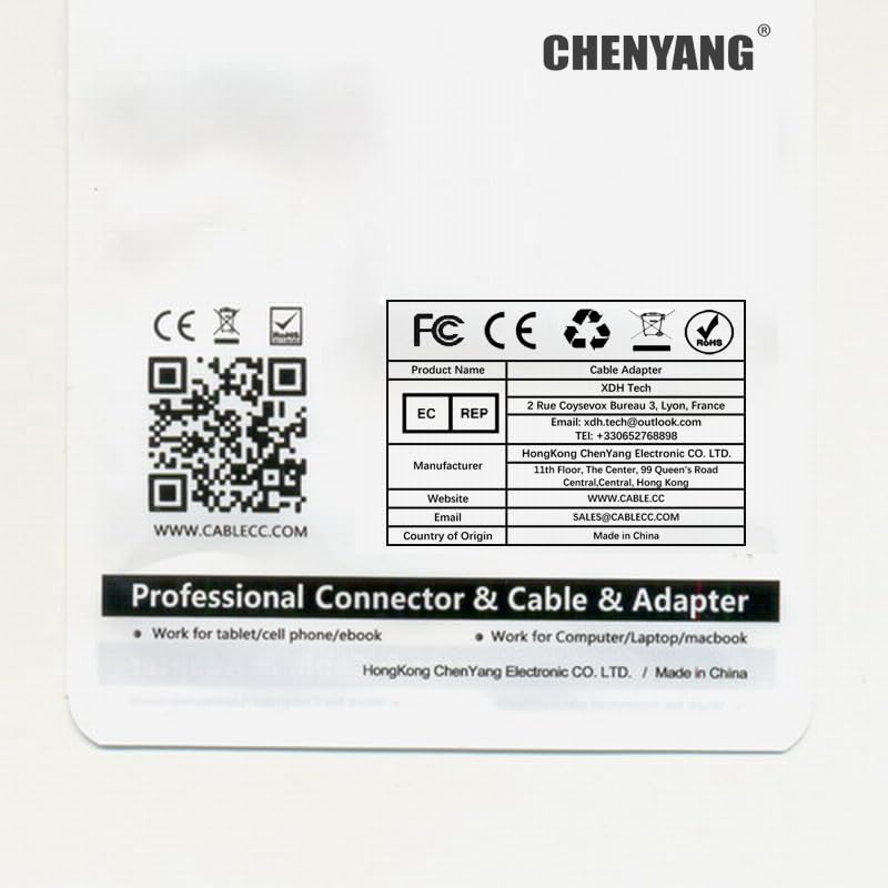 Chenyang USB 3.0 to USB C OTG Adapter - High Speed Data Transfer & Charging Cable for Smartphones, Tablets, Laptops - Perfect for Travel, Office & Home Use