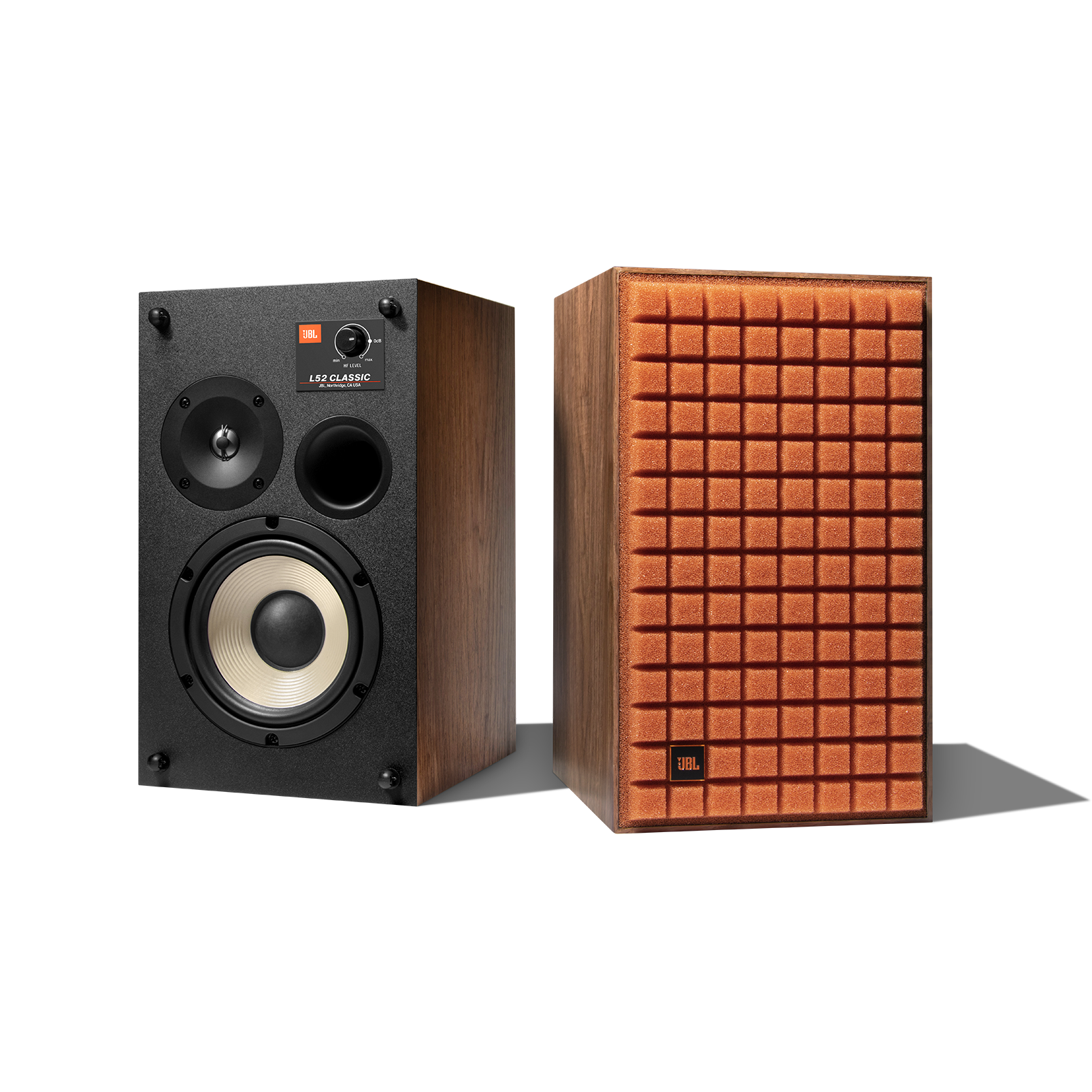 JBL L52 Classic 2-Way Bookshelf Speakers (Pair) - Premium Open Box Audio System for Home Theater, Music Listening & Studio Monitoring