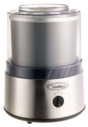 VillaWare V5100 Classic Electric Ice Cream & Gelato Maker - Homemade Frozen Dessert Machine for Gelato, Sorbet, Yogurt - Perfect for Parties, Family Gatherings & Summer Treats