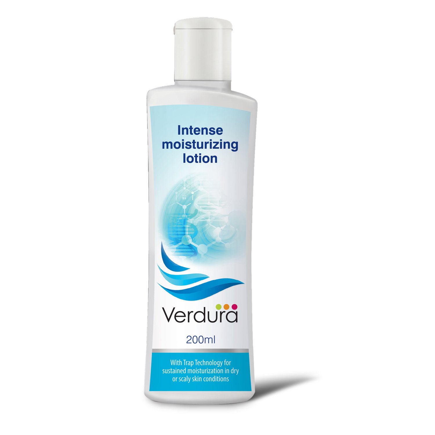 Verdura Intense Moisturizing Lotion 200ml - Hydrating Body Cream for Dry Skin - Perfect for Daily Use & After Shower Care