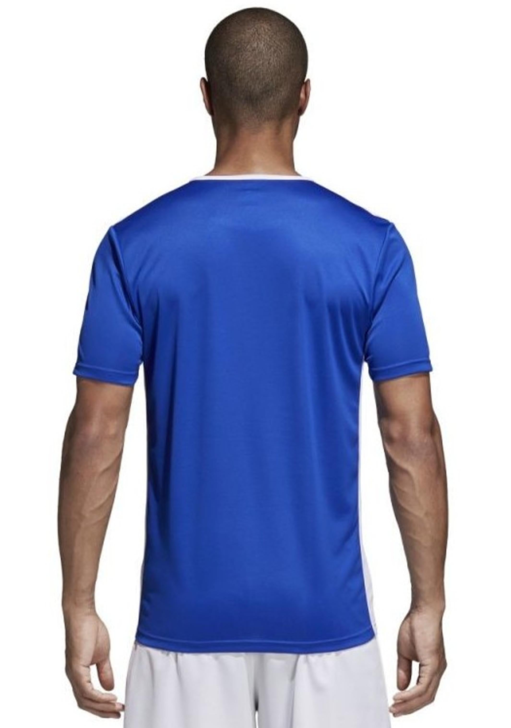 Adidas Men's Entrada 18 Soccer Jersey - Official Team Football Shirt for Training & Matches - Lightweight Breathable Performance Jersey for Players & Fans