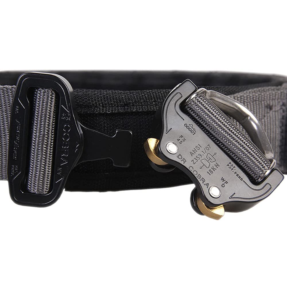 EmersonGear Tactical Belt for Men - Heavy Duty Nylon Webbing Battle Belt with MOLLE System & Quick Release Buckle - Perfect for Military Training, Airsoft, Hunting and Outdoor Adventures