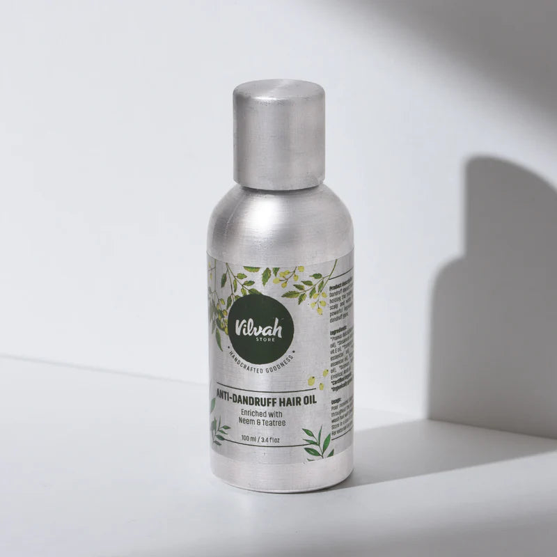 Anti Dandruff Hair Oil for Scalp Treatment - Natural Dandruff Control & Itchy Scalp Relief - Perfect for Dry, Flaky Scalp Care at Home or Salon Use